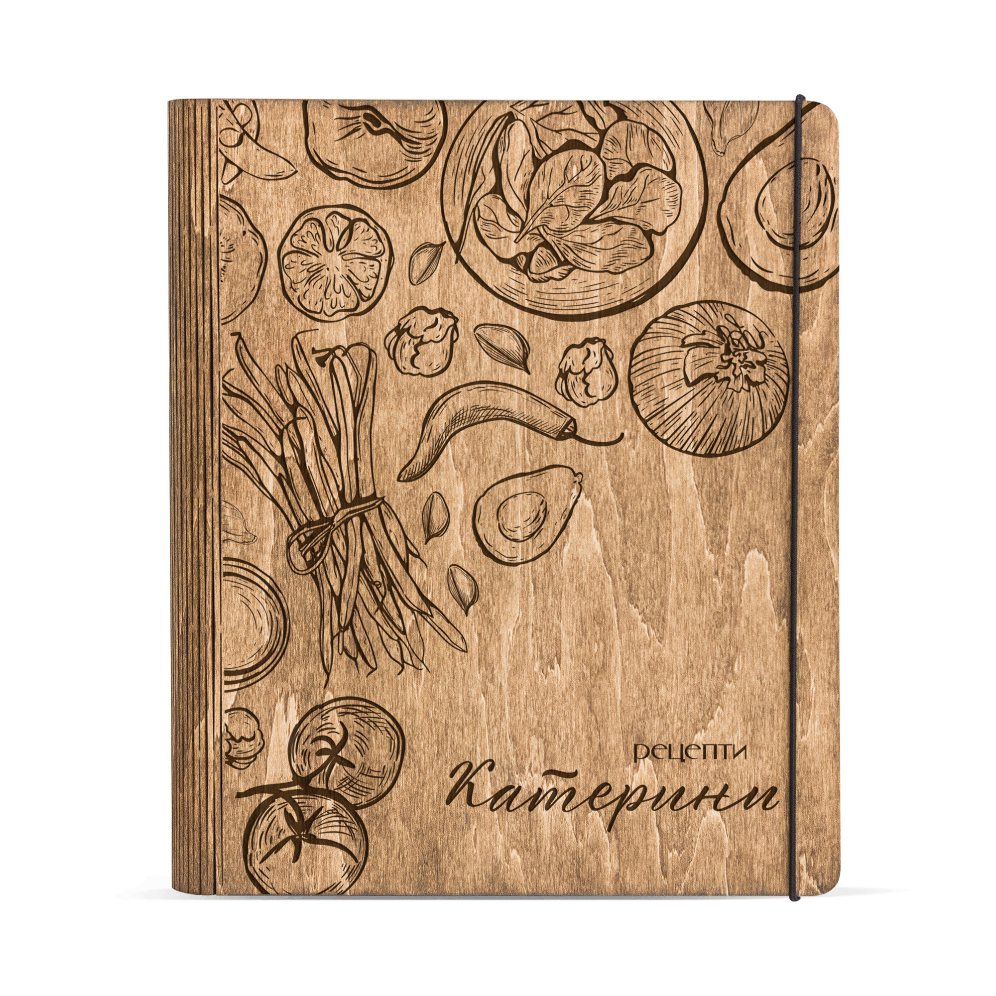Книга для рецептів класична з дизайном M2